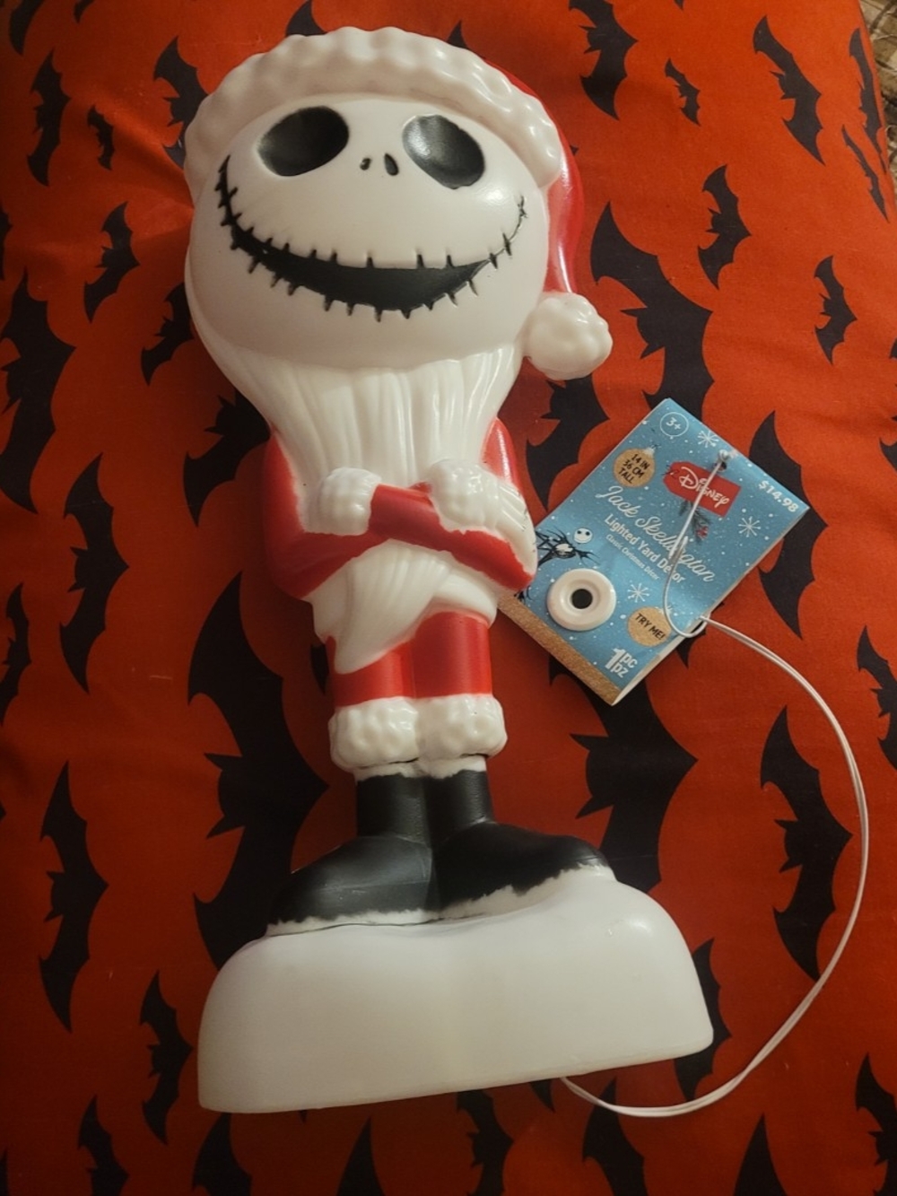 The Nightmare Before Christmas Jack Skellington Lighted Yard Decor